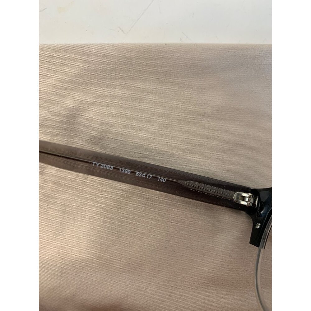 Tory Burch Womens Black Cat-Eye Eyeglasses TY2083 T390 53-16-140 Logo Case - Picture 7 of 8